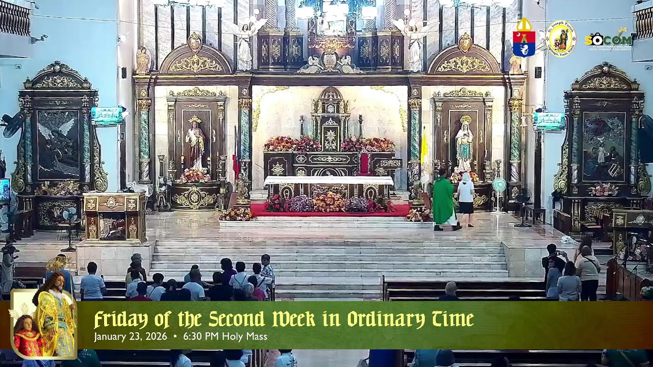 LIVE: Friday of the Second Week in Ordinary Time (January 23, 2026 - 6:30 PM Mass)