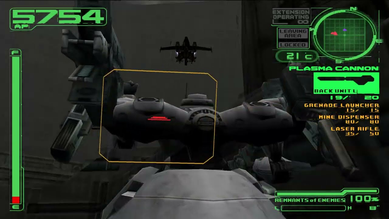 Armored Core 2: Another Age (PS2/2001) Геймплей 4K 2/2