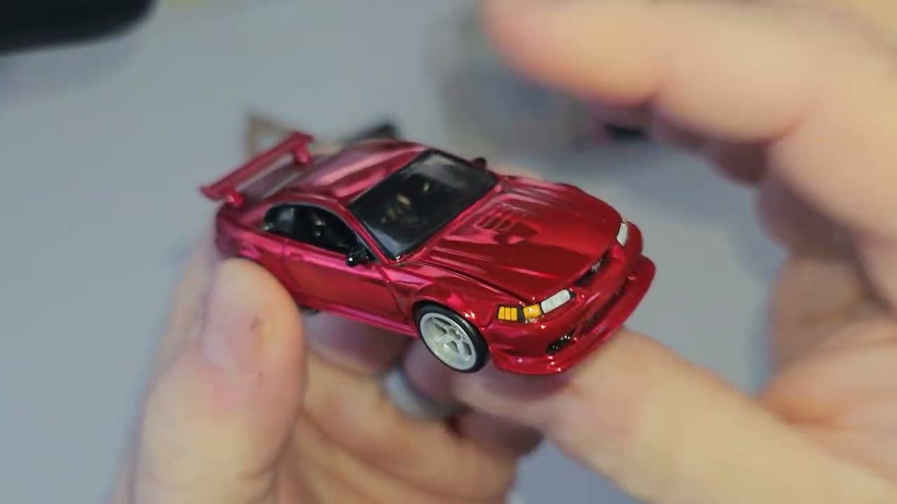 Распаковка/обзор Hot Wheels RLC 2000 Ford Mustang Cobra R