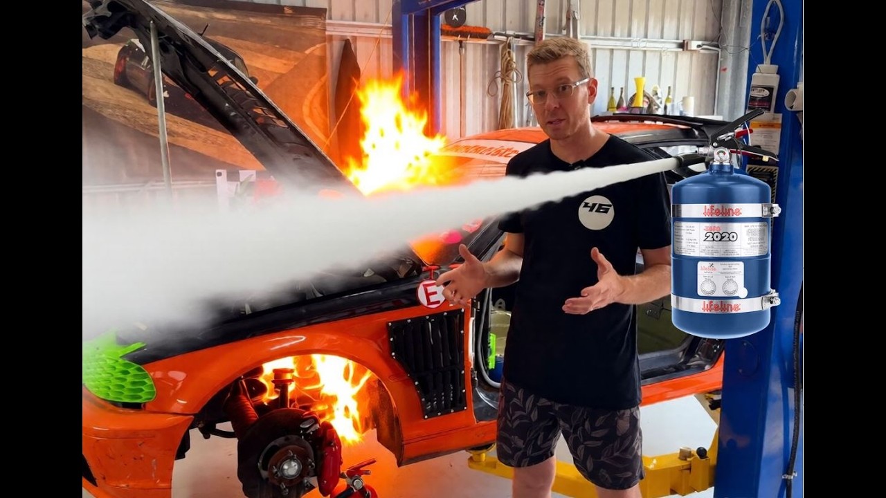 Lifeline Zero 2020 Mechanical Extinguisher Install