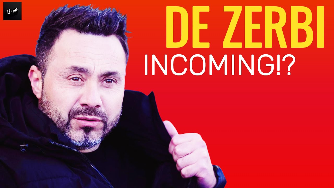 De Zerbi WANTS the Man United Job! Manager Shortlist SHOCK Revealed