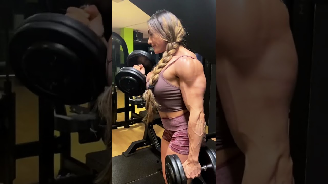 j&eacute;ssica Sestrem fbb | Work hard or go home #fbb #biceps #bodybuilding #body #gymgirl