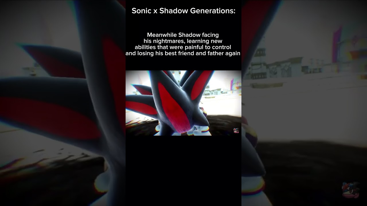 Literally Sonic x Shadow Generations in 24 seconds 😭💀 #sonicxshadowgenerations #sonic #shadow