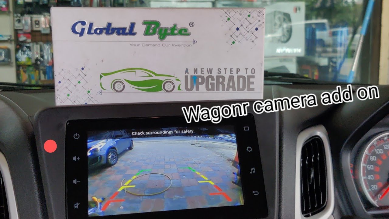 New WagonR zxi -20(not for 2019)  rear camera installation. Plug & play.