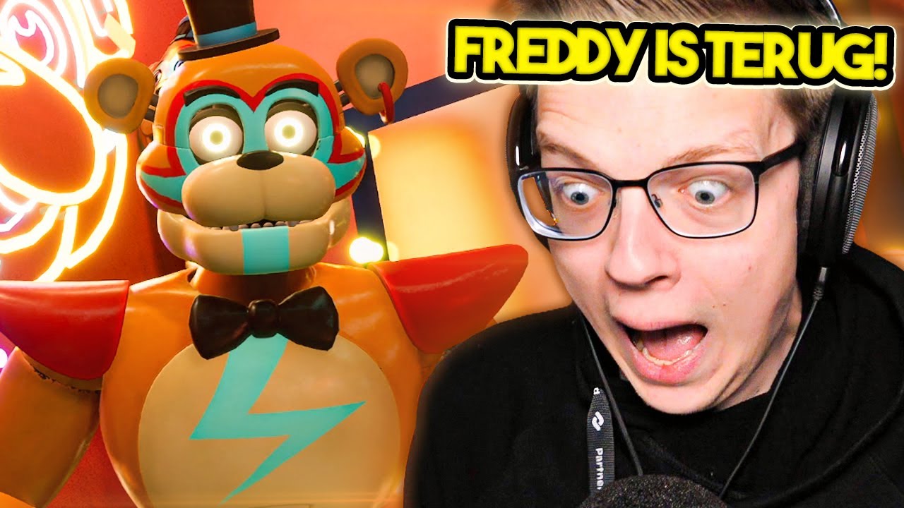 FNAF SECURITY BREACH IS EINDELIJK HIER en het is SUPER ENG! (DEEL 1)