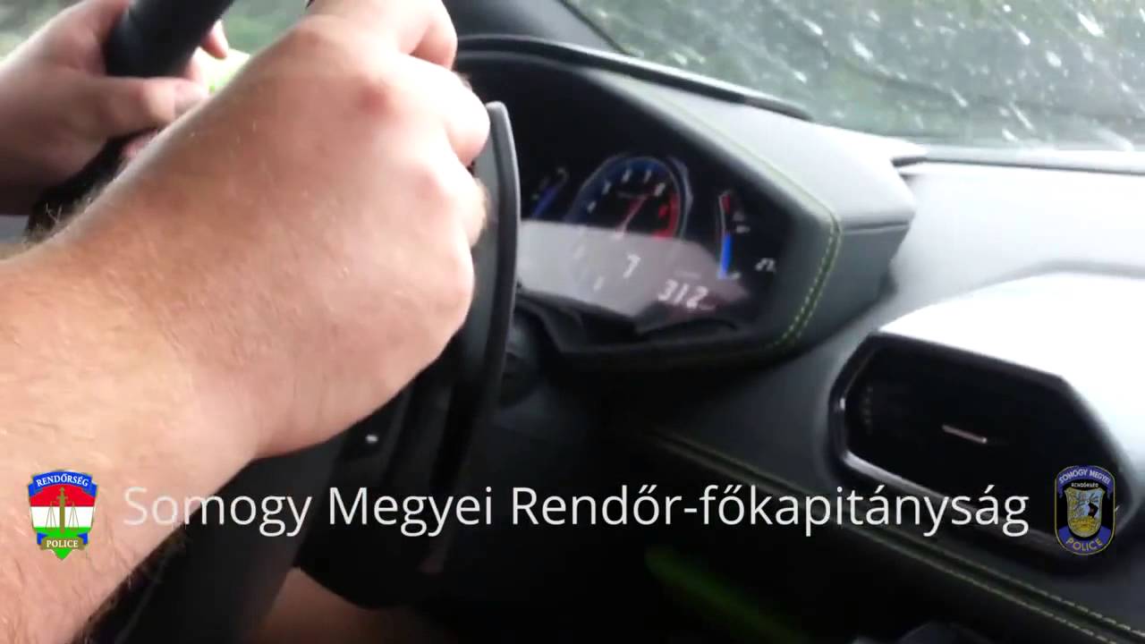 Vid&eacute;o #11 - Impressionant crash d'une lamborghini &agrave; 320km/h