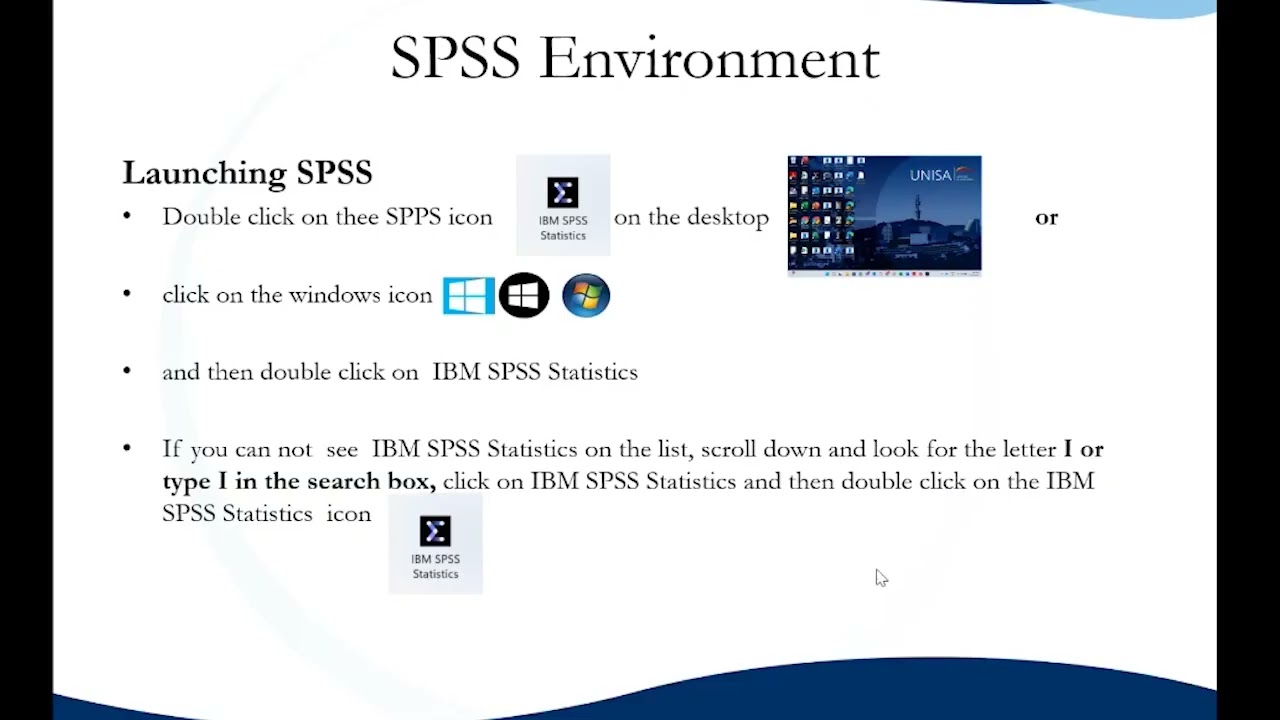 Statistical Training Workshop - Introduction to Statistical Package for the Social Sciences (SPSS)