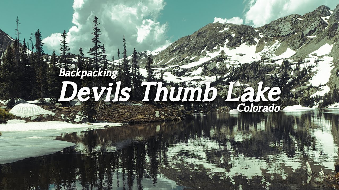 Backpacking Colorado Indian Peaks Wilderness