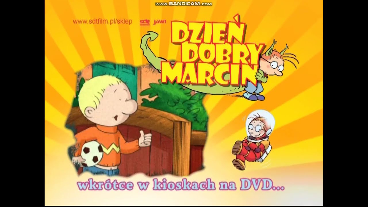 Początek płyty DVD - Luluś uczy rysować (SDT Film, 2008)