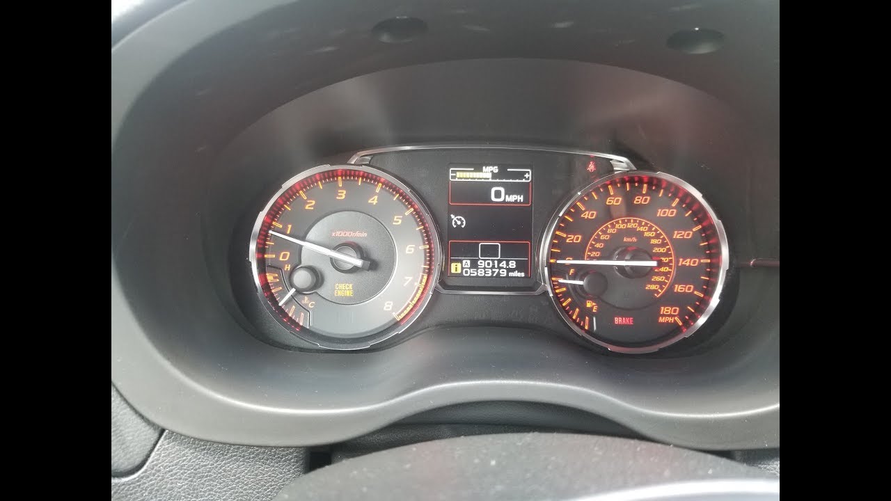 2015 Subaru WRX Check Engine light Issue Woes
