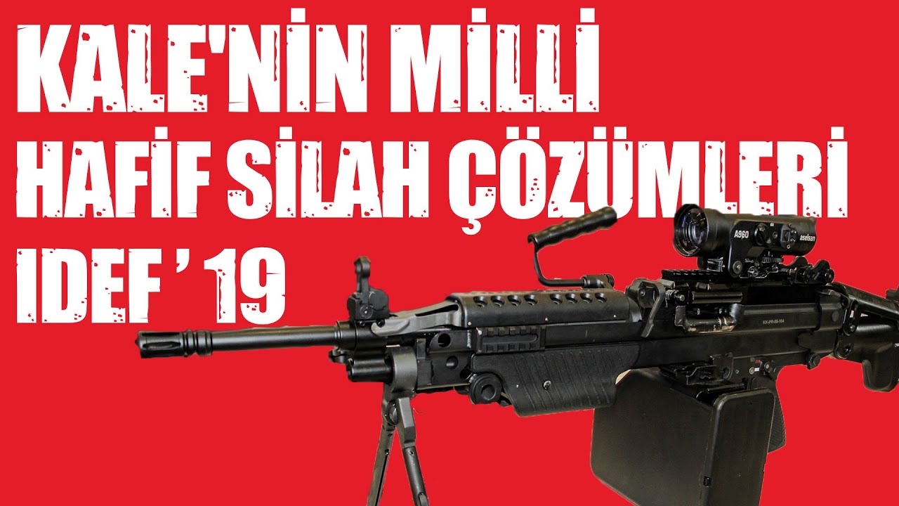 Kale'nin Millî Hafif Silah Çözümleri - Can YAZICI #IDEF