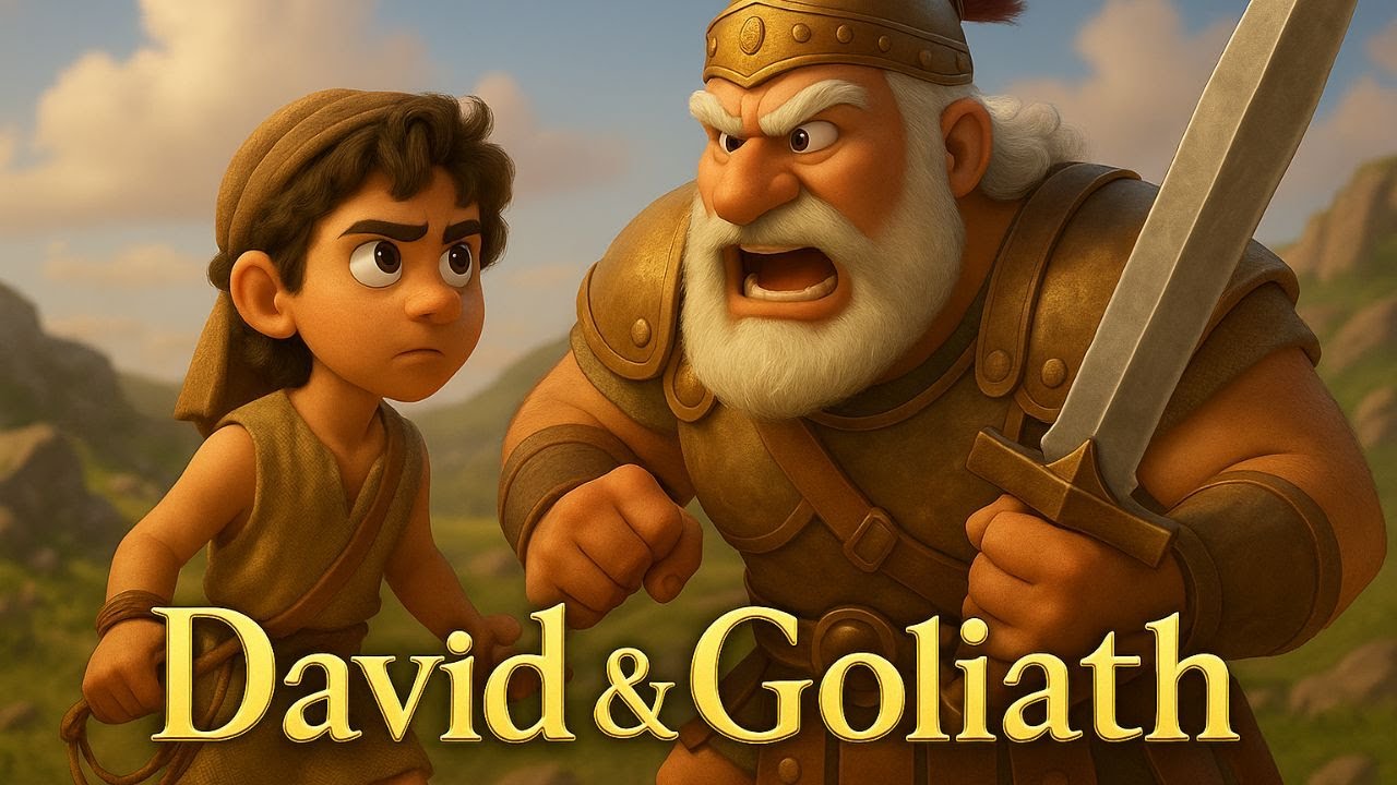 David and Goliath | A Story of Faith and Courage | Animated Bible Story