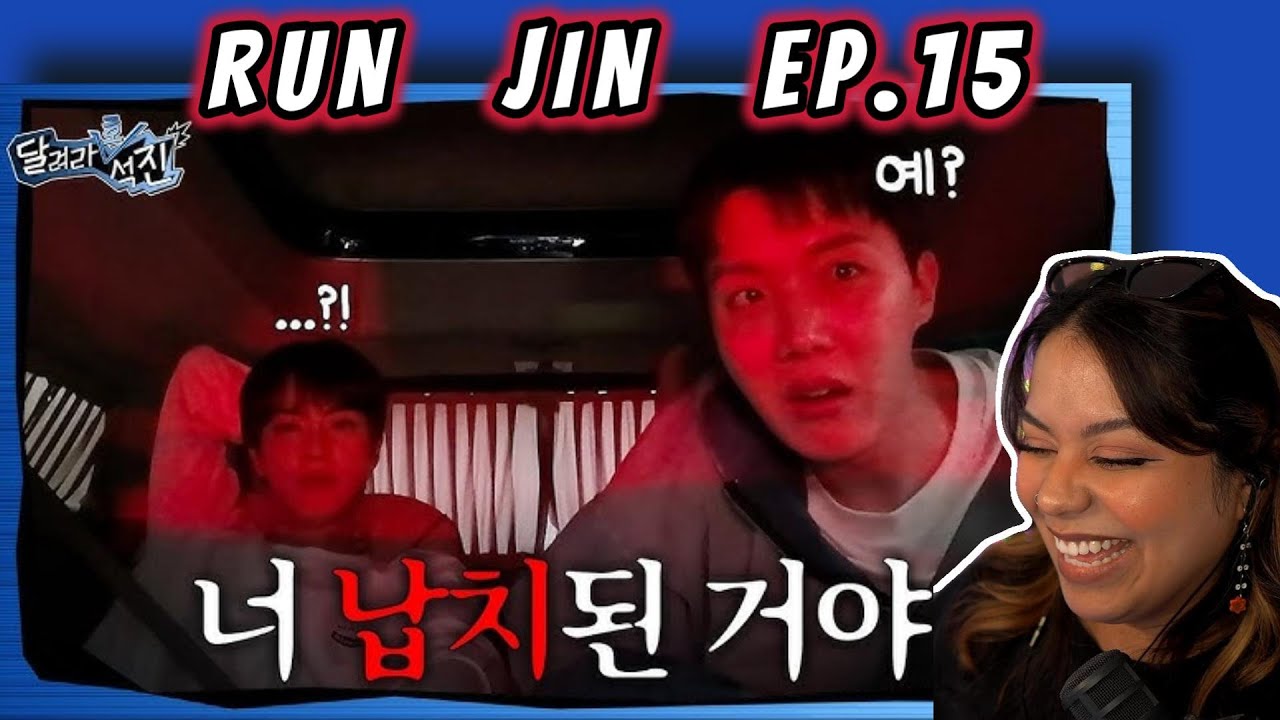 [Run Jin] EP.15 | You've Been Kidnapped | JIN BIAS REACTS💜