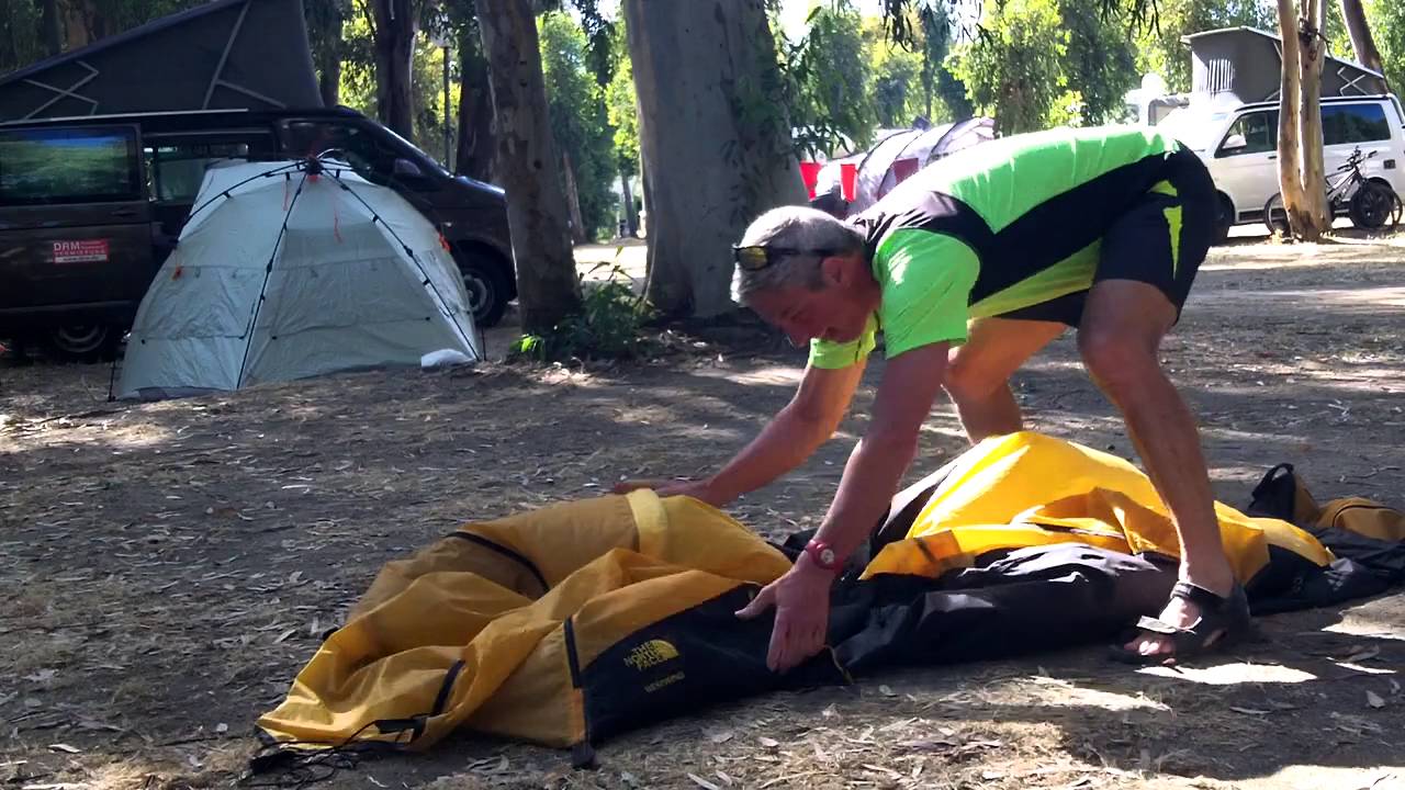 La tente North Face en hommage &agrave; Douglas Tompkins 2015