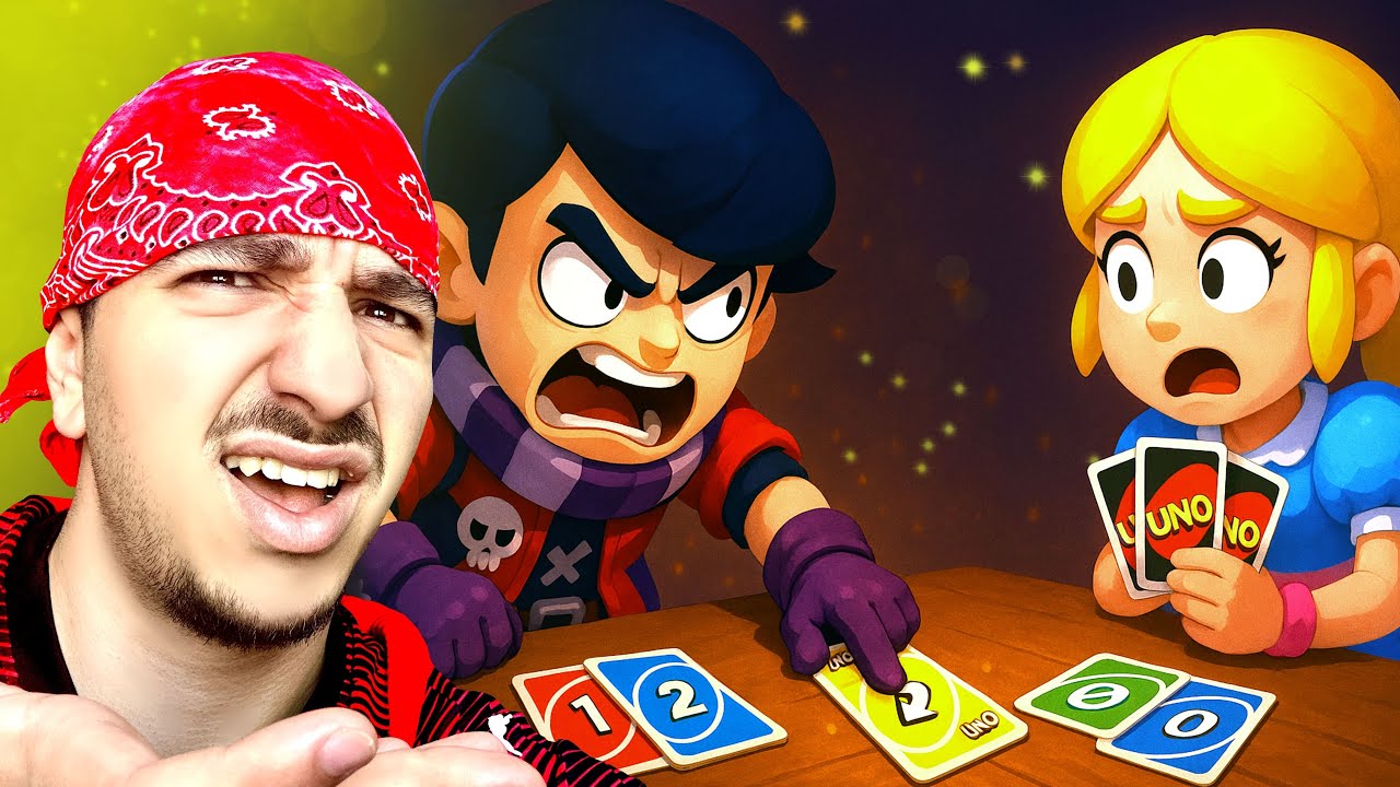Играя UNO в BRAWL STARS, преди GTA 6..😯