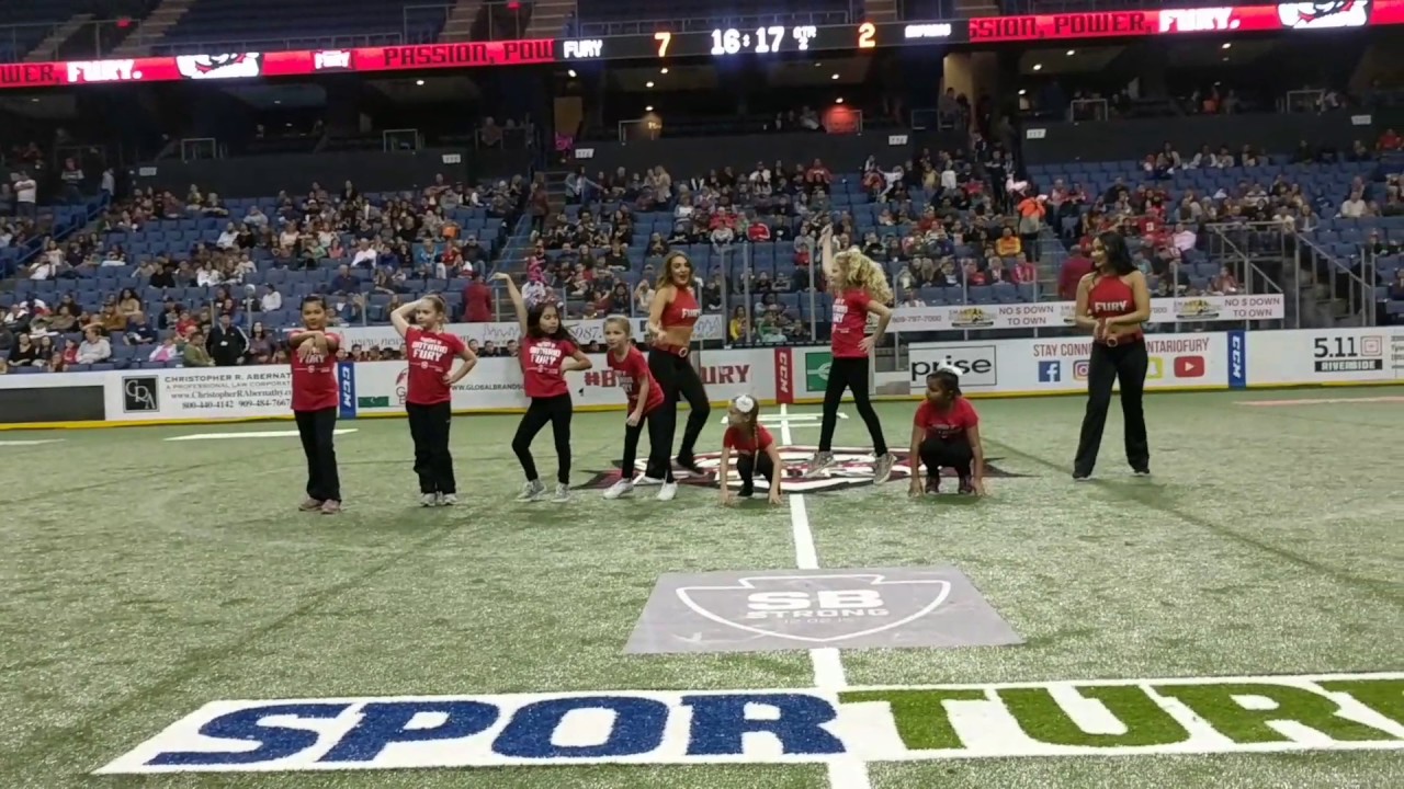 Ontario Fury Jr. Dance Clinic Performance - Feb. 4, 2017