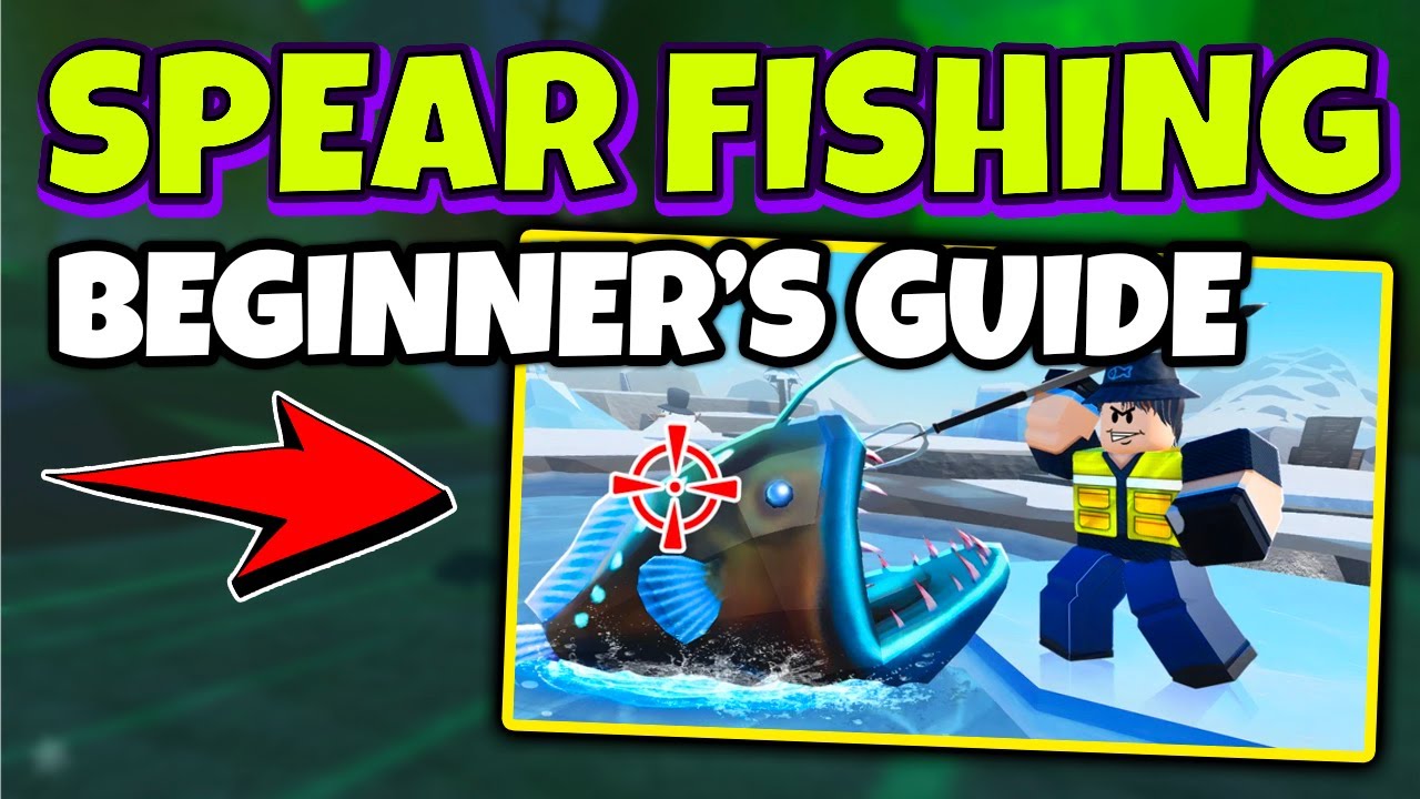 BEGINNER&rsquo;S GUIDE in SPEAR FISHING Roblox - How to Catch Fish Fast and Unlock Better Gear