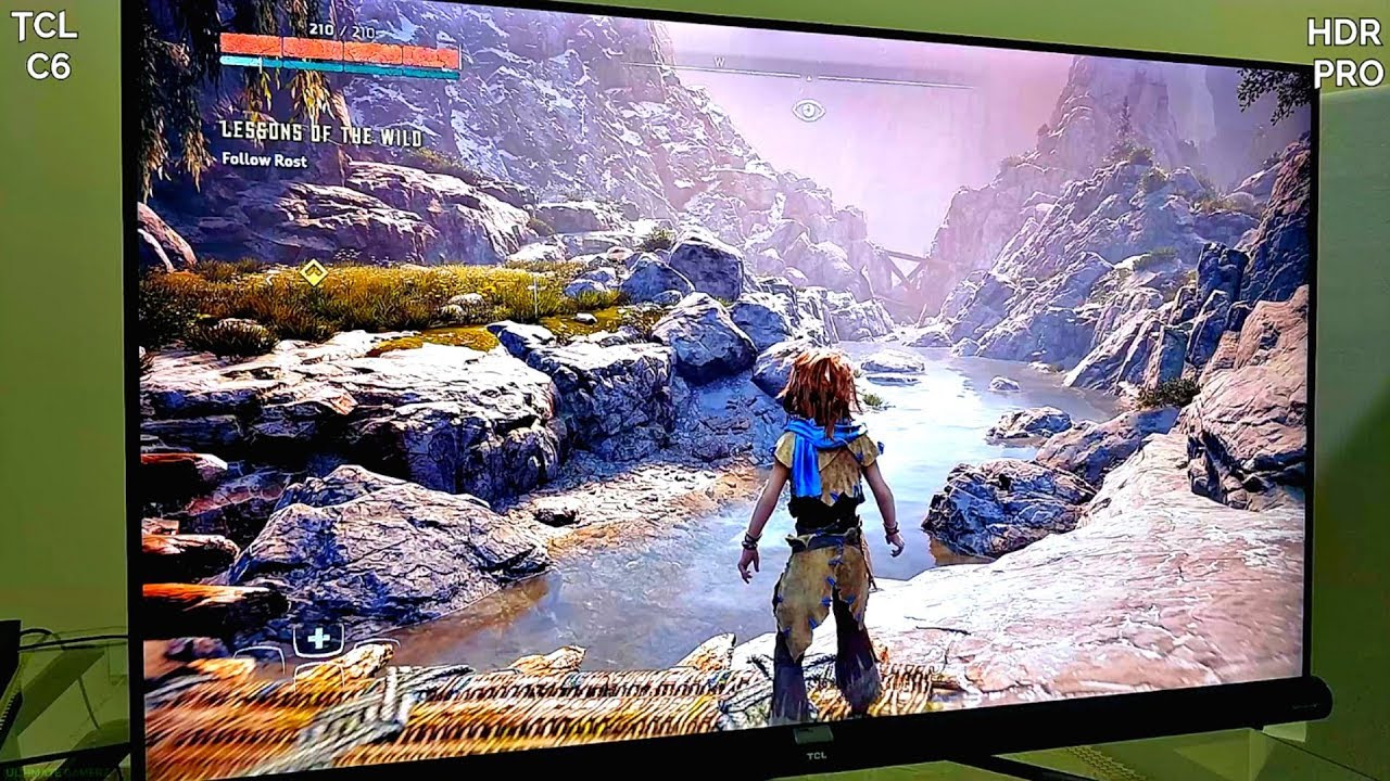 TCL C6 - Budget 4K UHD With HDR PRO For PS4 PRO & Xbox One X (Horizon Zero Dawn in HDR)