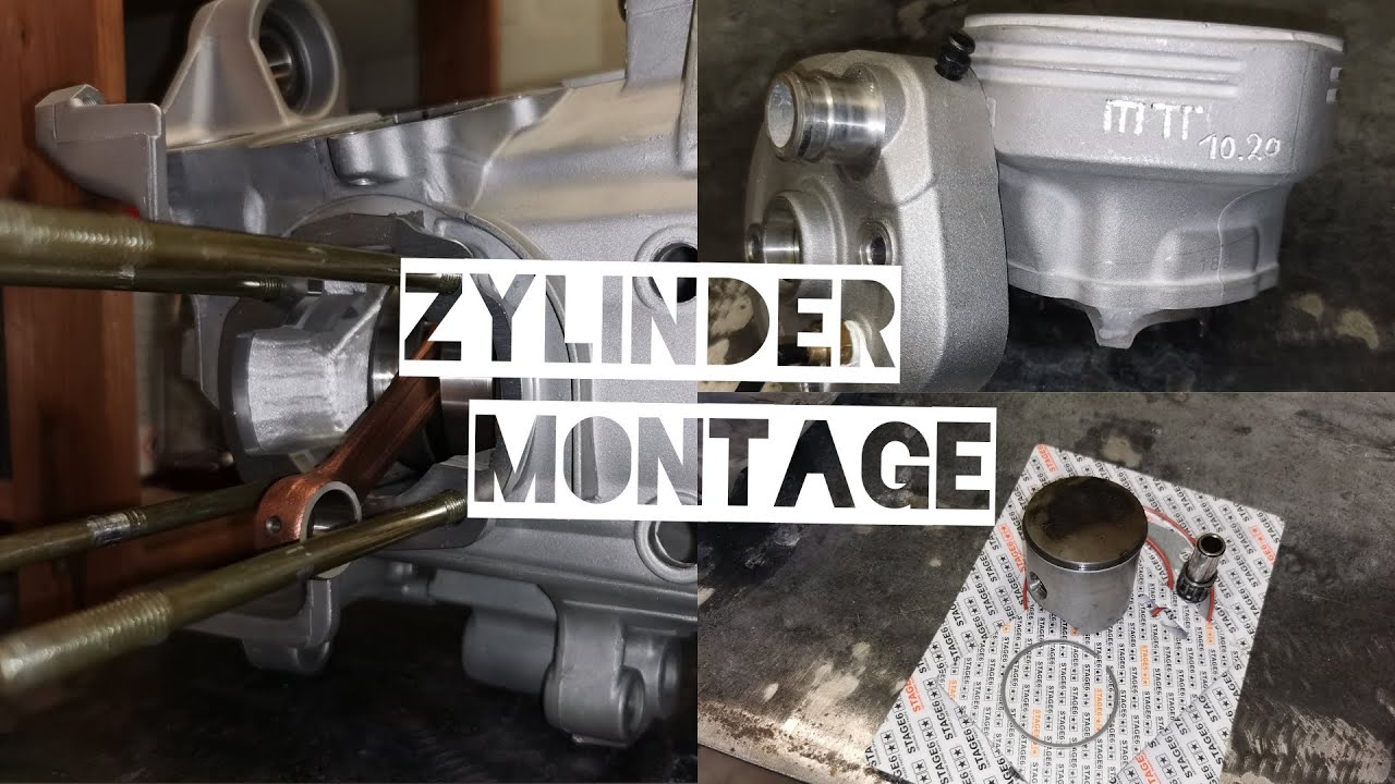 70ccm S6 Racing MK2 Ported Montage + 5mm Spacer | AngelRox Motorzusammenbau | Minarelli liegend