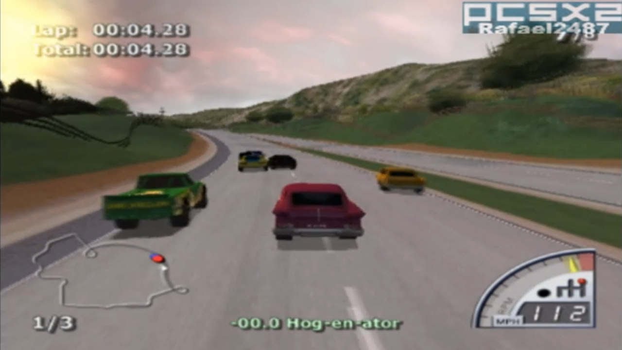 Rumble Racing PS2 (PCSX2 Emulator) Gameplay HD