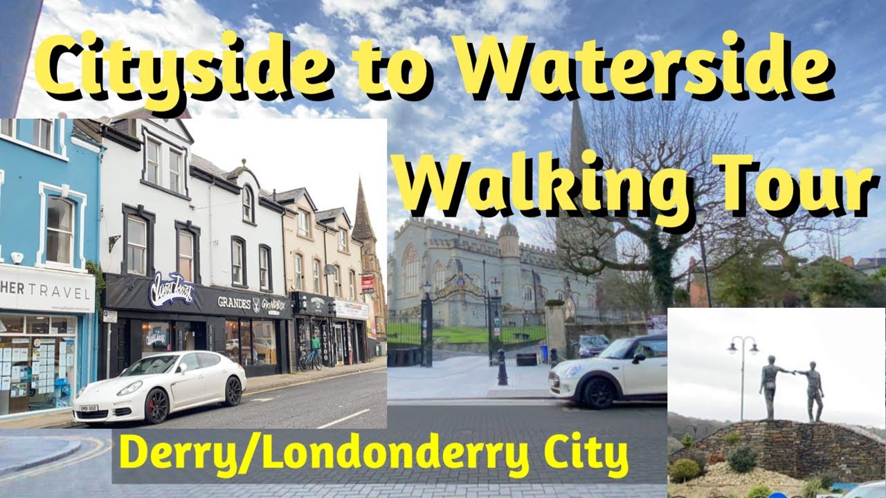 Walking Tour Cityside To Waterside Spencer Road Derry City Northern Ireland