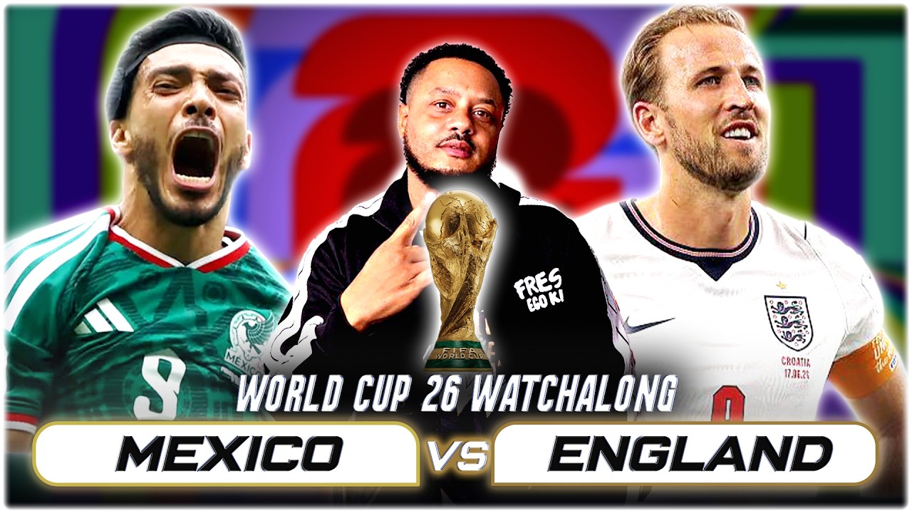 Mexico 2-3 England LIVE FIFA World Cup Round Of 16 Watchalong W/ Troopz