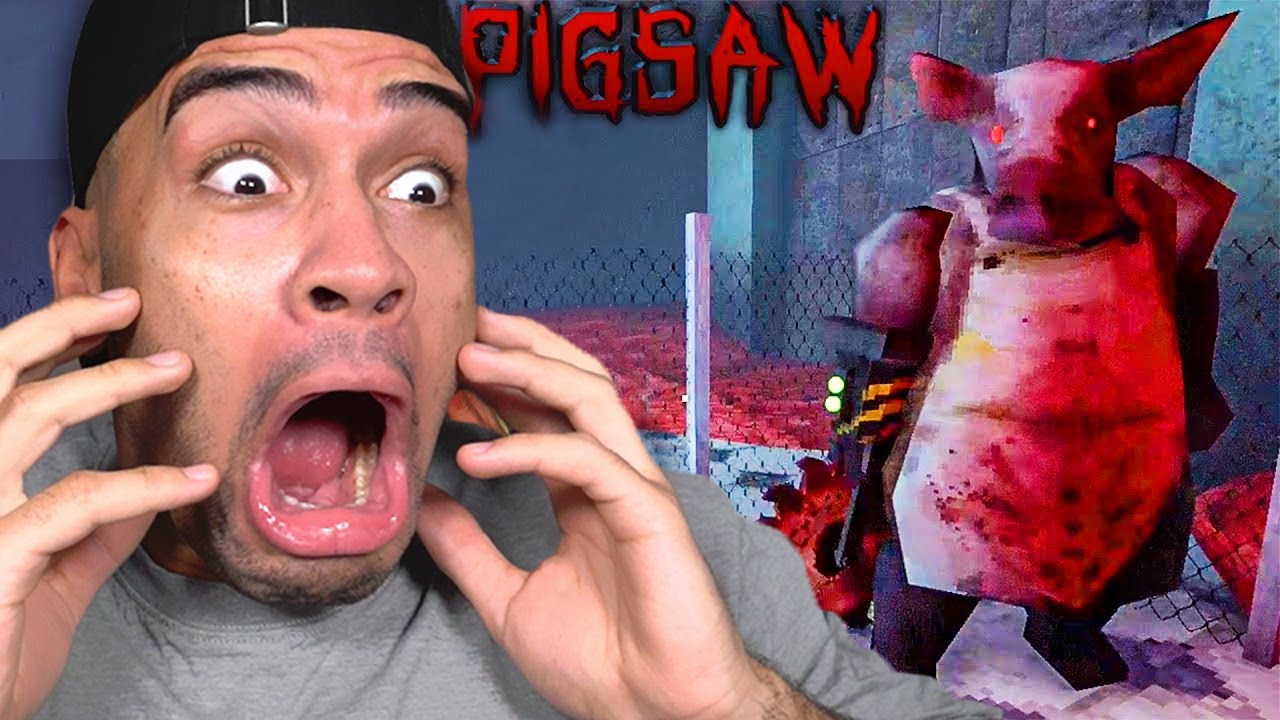 WIR MÜSSEN VOR PIGSAW FLÜCHTEN! (NEUES HORROR GAME)