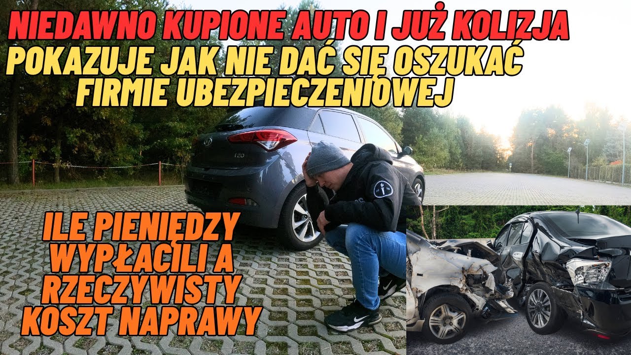 Niedawno kupione auto i już kolizja. Jak nie dać się oszukać ubezpieczalni? Ile kasy z OC sprawcy?