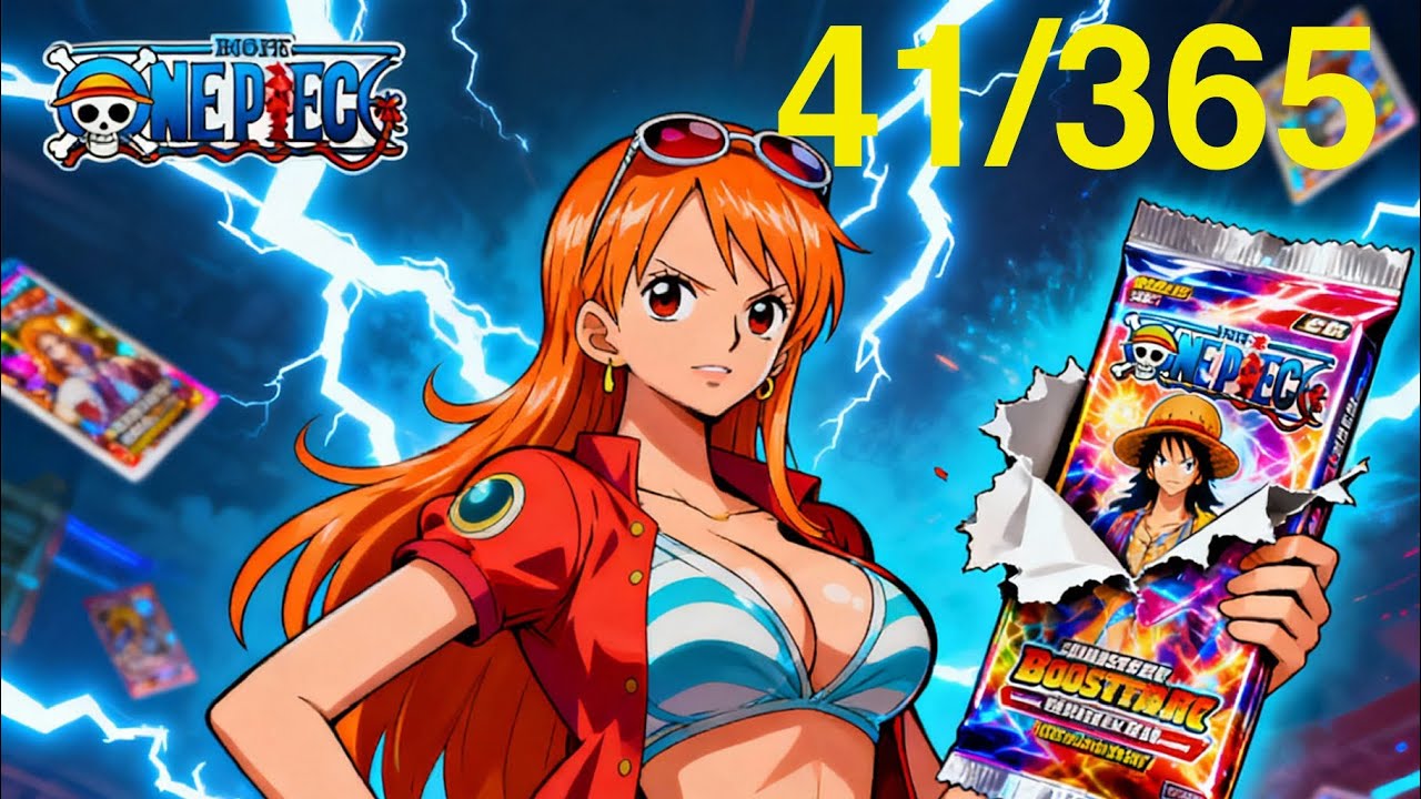 Unboxing a One Piece Booster Every Day 41/365! WORST BOOSTER OPENING ON YOUTUBE EVER 😂😂 DAMAGE CARDS