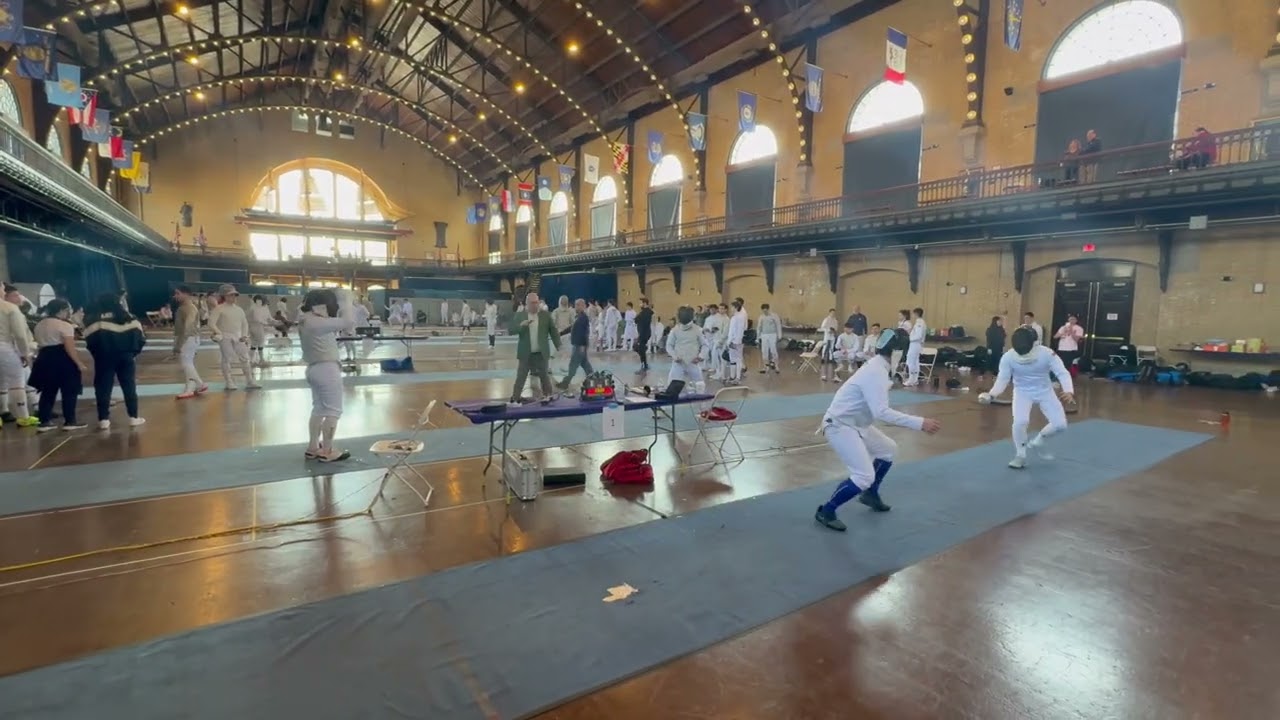 Fencing: MAFCA Round Robin Tournament at US Naval Academy (Bout 1)