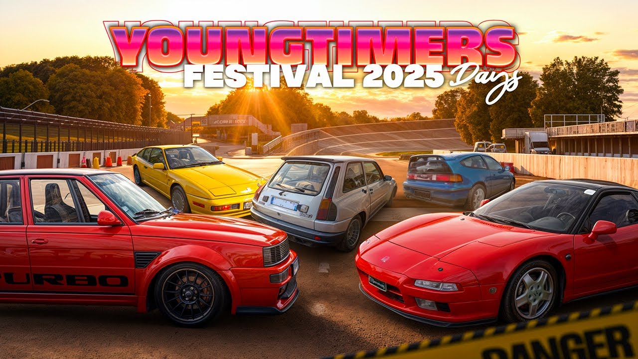 LES PLUS BELLES VOITURES DU YOUNGTIMERS FESTIVAL 2025!