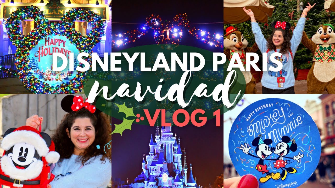 Navidad en Disneyland Paris🎄Vlog 1 • El cumpleaño de Mickey ✨ Nov 2021 #Norflix
