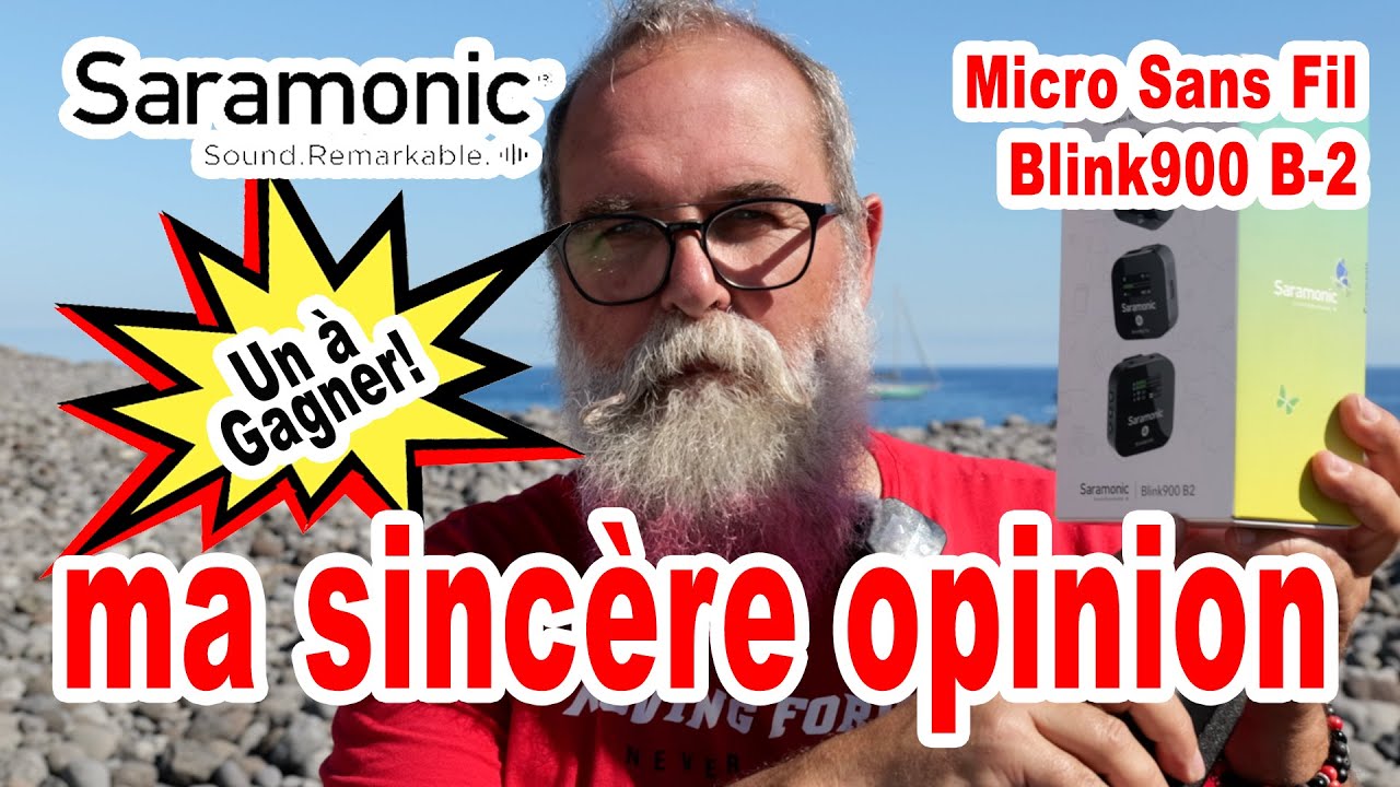 Essai Kit Microphones sans fil Saramonic Blink900 B2 - EN FRANÇAIS