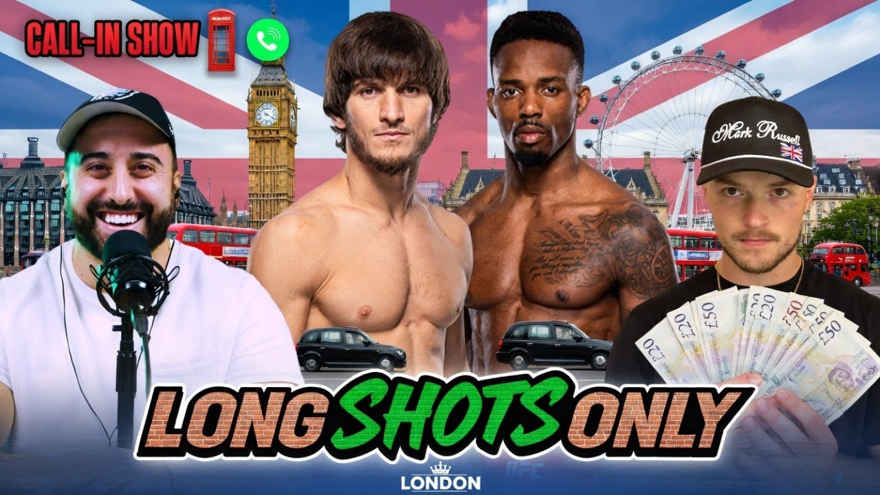 LONG SHOTS ONLY Call-In Show UFC London💰