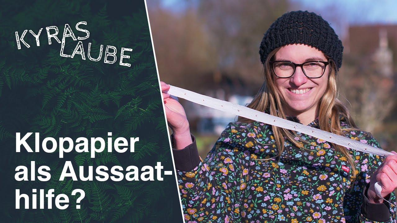 Schnell und einfach: Samenbänder selber machen 🌱🌱🌱