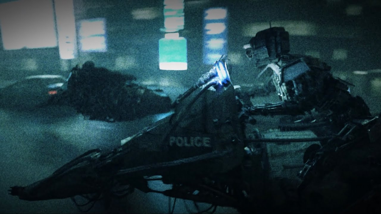 Blender 3.1 Sci-Fi police chase