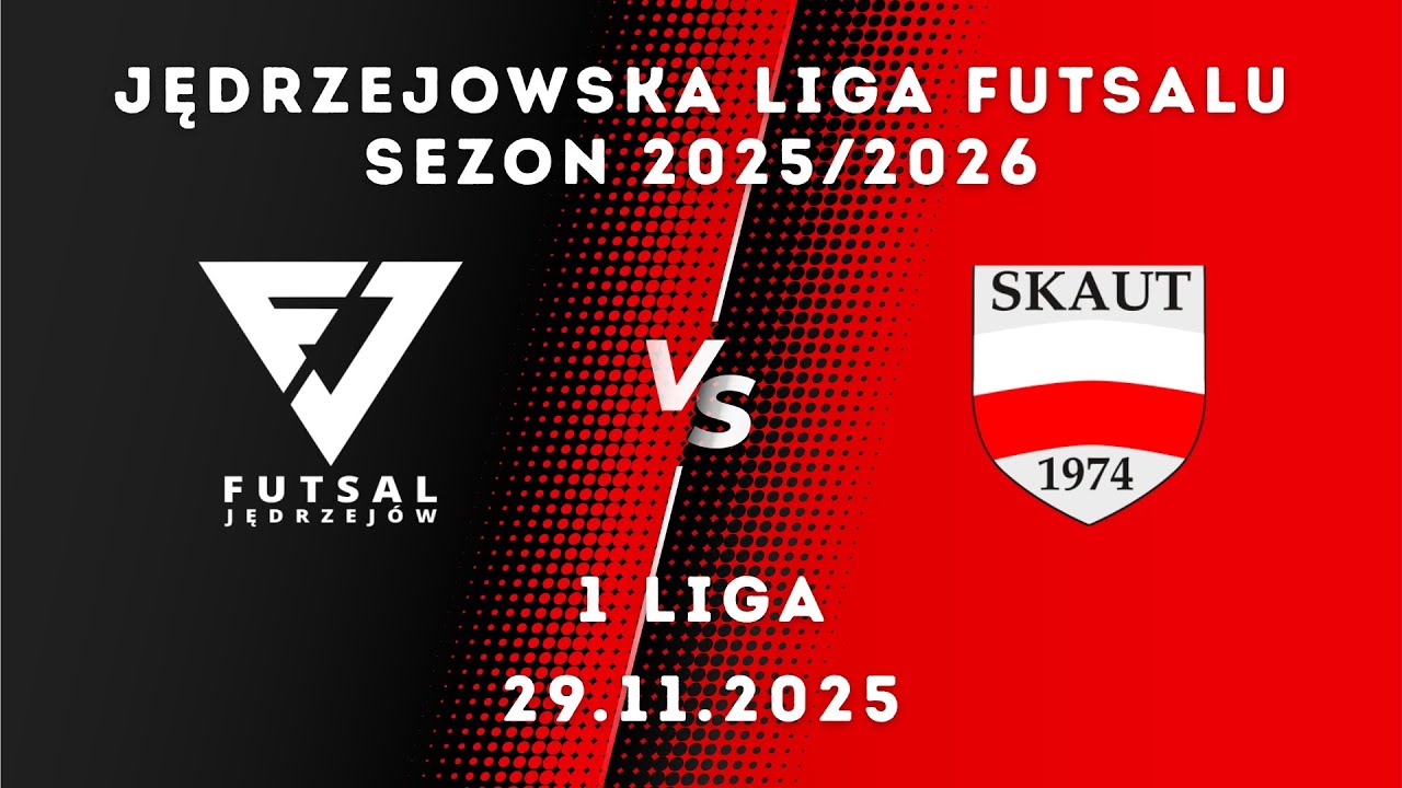 JLF 25/26 | 1 liga | Futsal Jędrzej&oacute;w Plus - Skaut