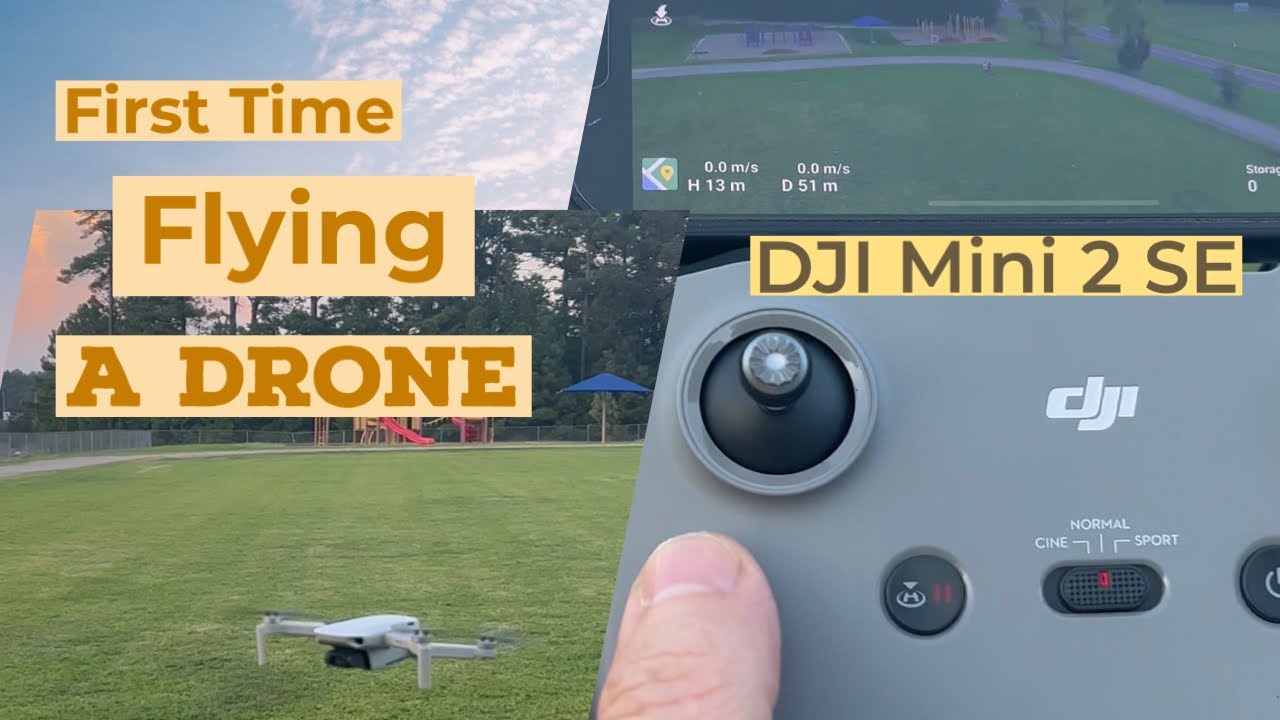 My very first time flying a drone: DJI Mini 2 Setup & Flight Test