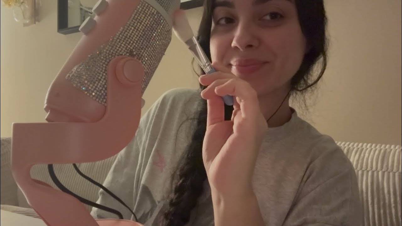 ASMR PURE MIC BRUSHING 🎙️