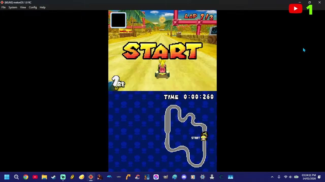 Mario Kart DS Peach
