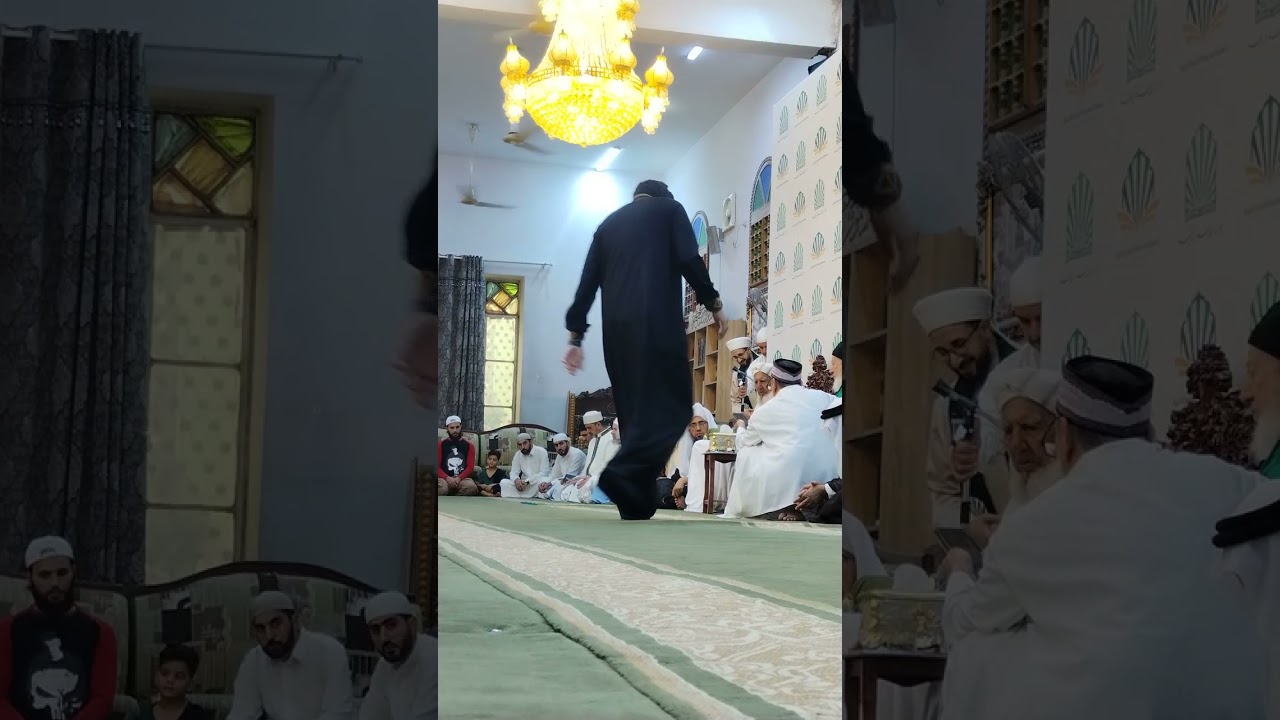 كلمةمولانا الشيخ عباس فاضل الحسني بحضورمولانا الشيخ رشيد احمد القادري الخميس بعد صلاة العصر2022/7/14