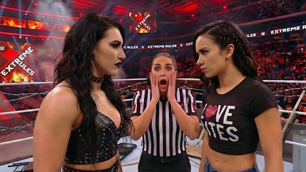 Эй Джей Ли против Рии Рипли - Полный матч: Матч без правил - WWE 2K25
