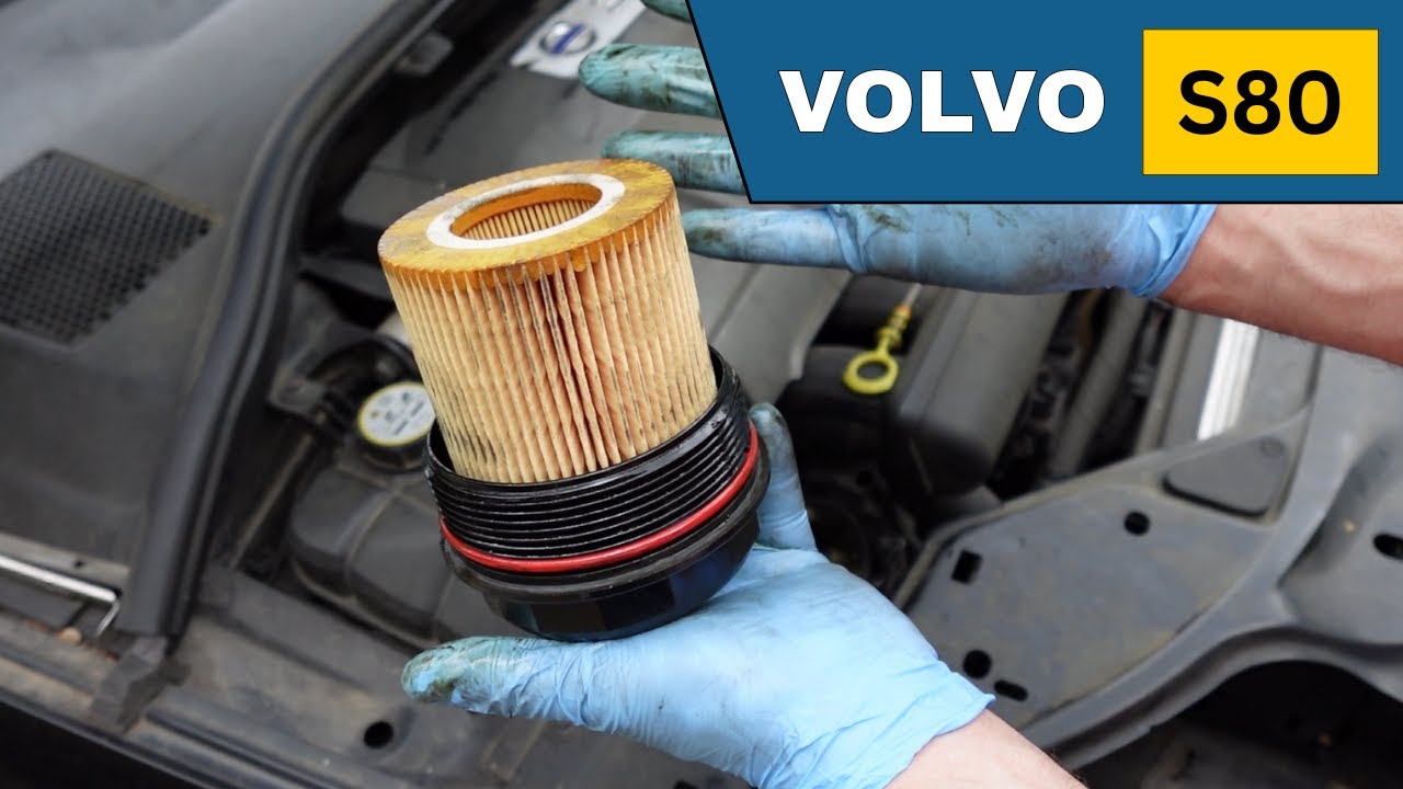 Масляный фильтр Volvo — масляный фильтр и процесс замены масла Volvo S80 2007 года