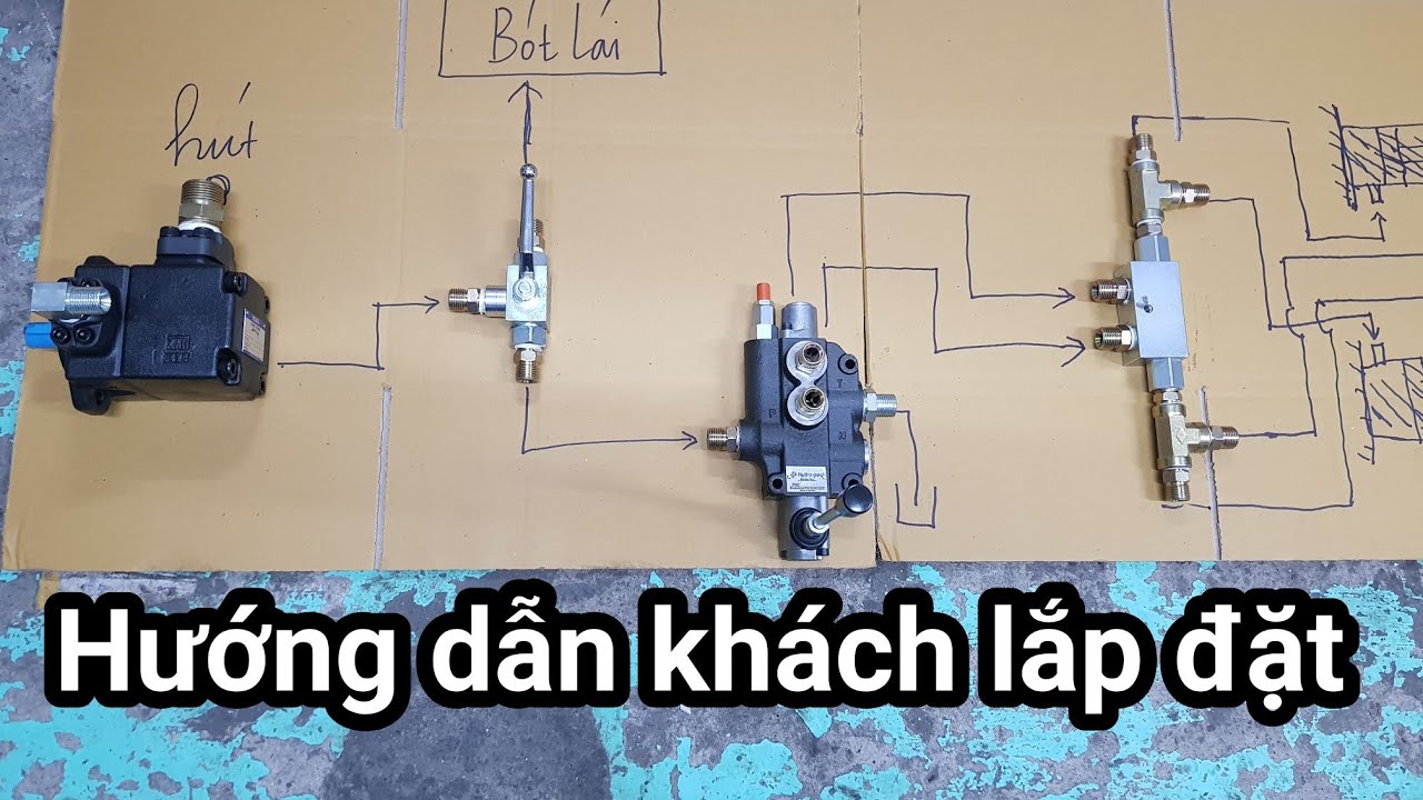 Hướng Dẫn Khách Hàng Lắp Giáp Thủy Lực - Thủy Lực Hay