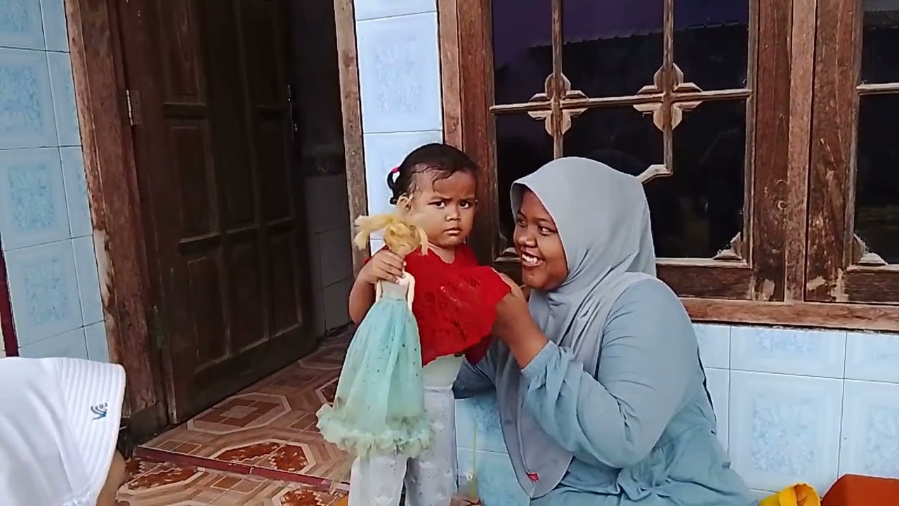 SILATURAHMI KE KELUARGA DI KARANG KENDAL SEBELUM PUASA DIMULAI