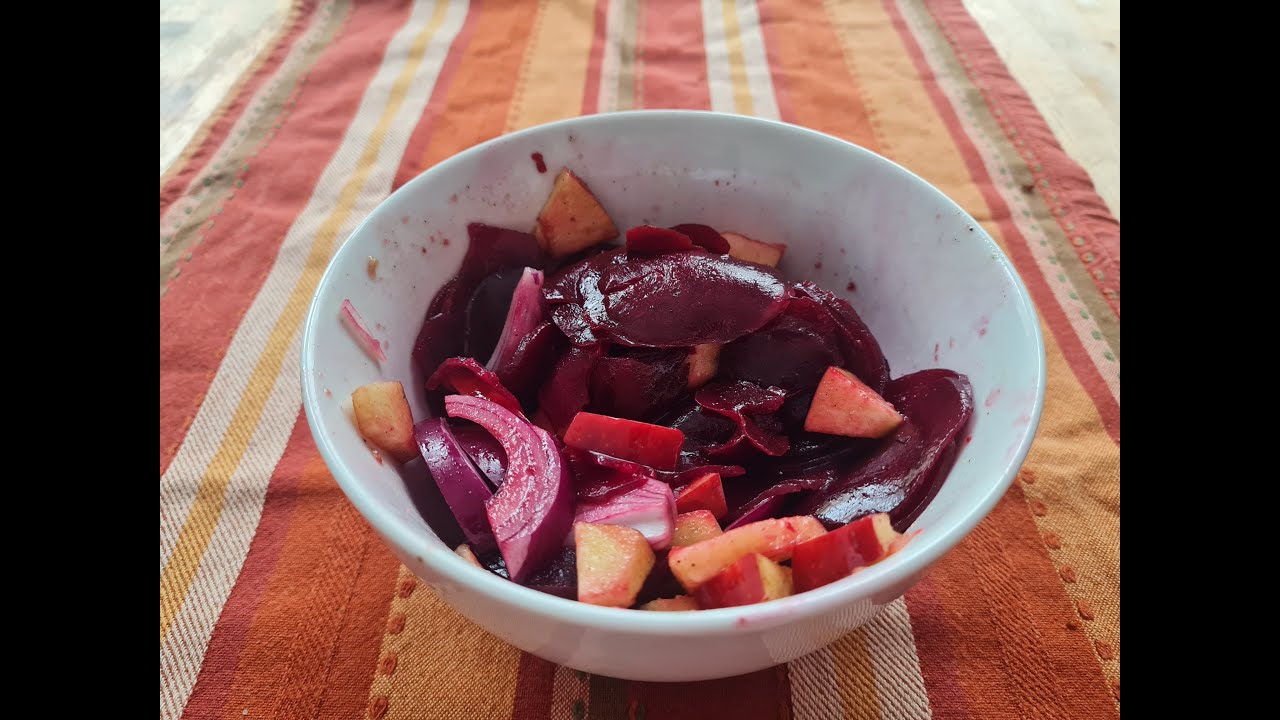 Rote Bete Salat/ Eine Vitaminbombe / Gesund und lecker