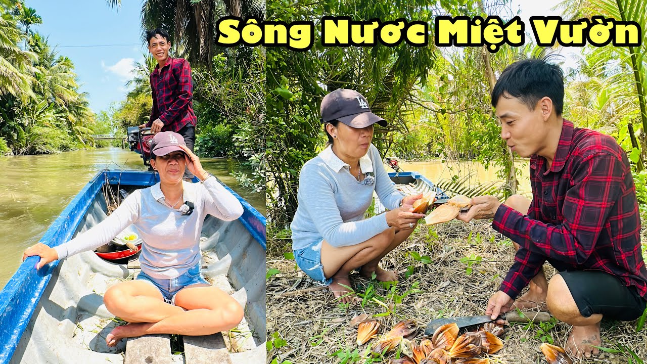 Bất ngờ chung đem võ lãi đưa quy đi tham quan vườn dừa nước thưởng thức phong cảnh đẹp quy rất thích