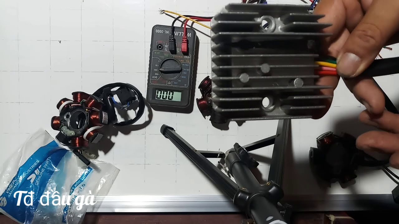 học điện xe máy (CHUYỂN MẠCH SẠC HONDA THÀNH MẠCH SẠC ATILA CỰC DỄ)  (Bài8)