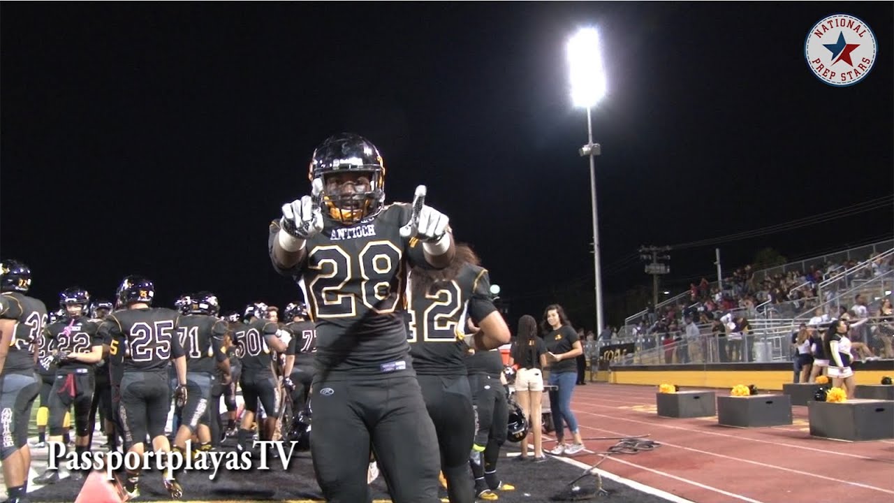 YOC BOYZ - Antioch High runs through Rancho Cotate - Najee Harris