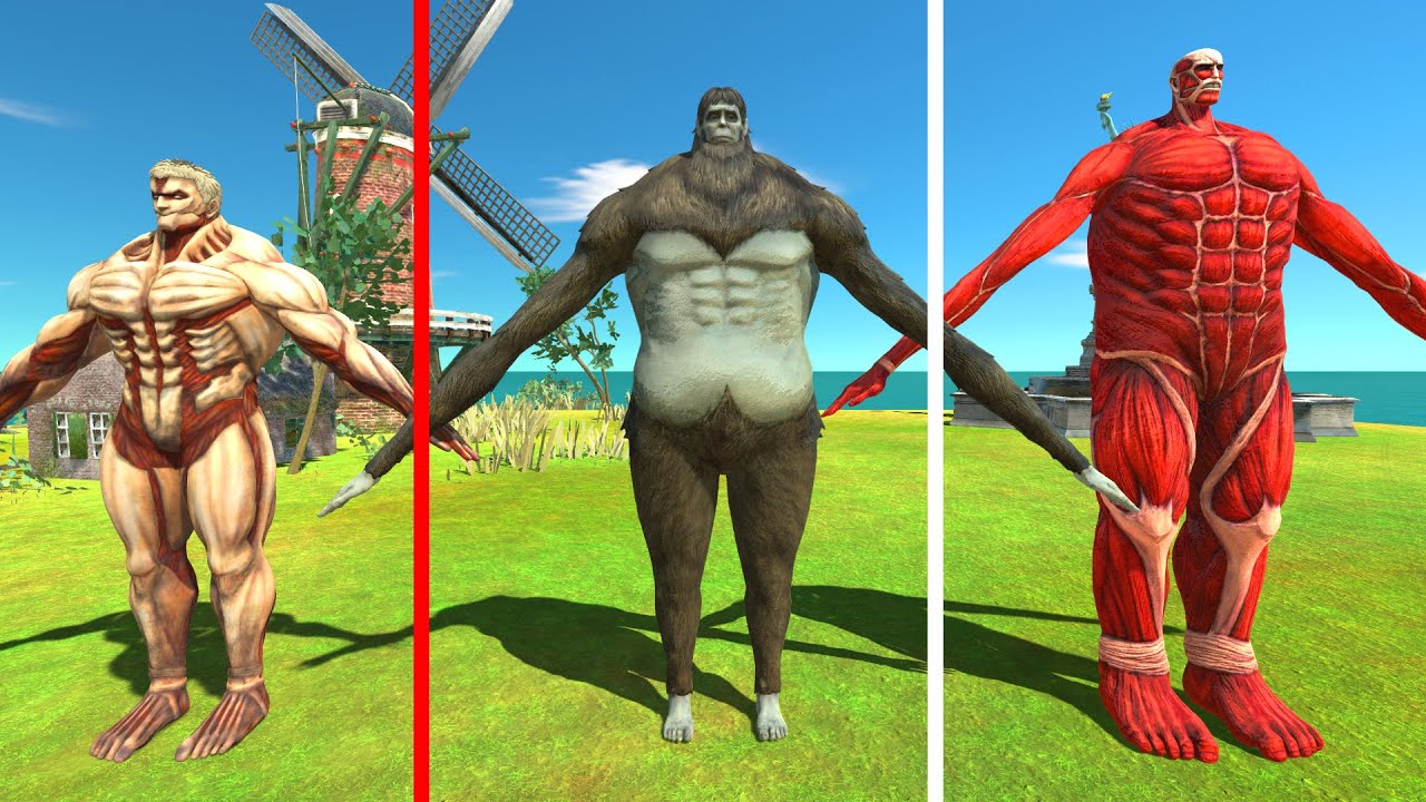 Titan Battle | Who Will Win - Animal Revolt Battle Simulator